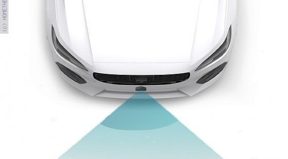 רכב אוטונומי עם טכנולוגיית LIDAR