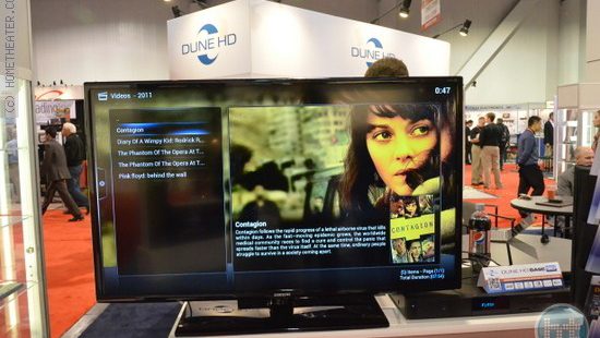 CES 2013: חברת  DUNE HD – מוצרים חדשים, חדשות ותוכניות לעתיד