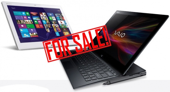 סוני מוכרת את עסקי המחשבים Vaio ותפצל את חטיבת הטלוויזיה לעסק נפרד