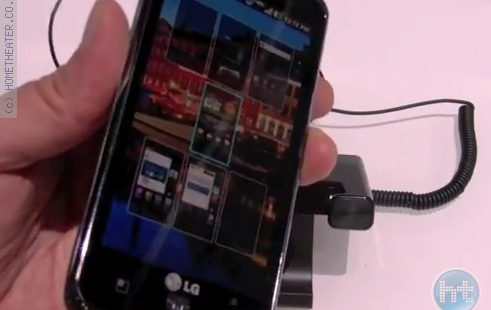 CES2012: טלפון  LG spectrum – מגע ראשון