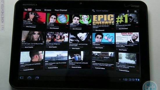 Motorola XOOM – קבלו ביקורת וידאו ראשונה