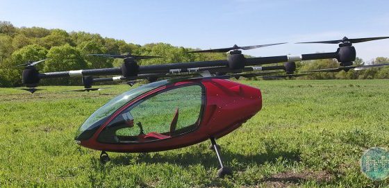 תפנו את הגגות, ה- Passenger Drone מגיע