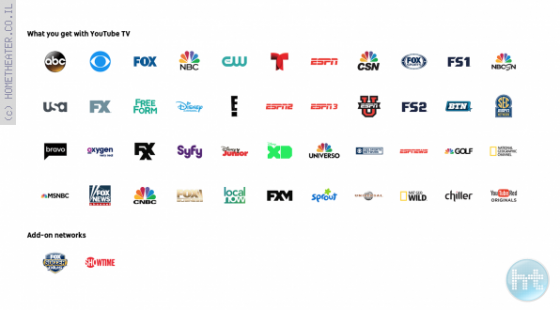 YouTube ו-Google משיקות שירות IPTV הכולל ערוצים לינאריים