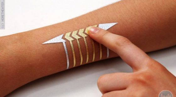 DuoSkin – להפוך את העור למסך מגע