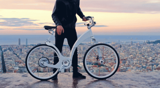 Gi FlyBike – לקפל אופניים בשנייה