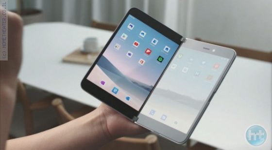Microsoft Surface duo סמארטפון עם שני מסכים
