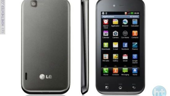 לצאת לשמש עם  LG Optimus Sol