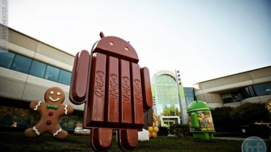 Kitkat – שמה של הגרסה החדשה של האנדרויד. על הדרך לועגת לאפל