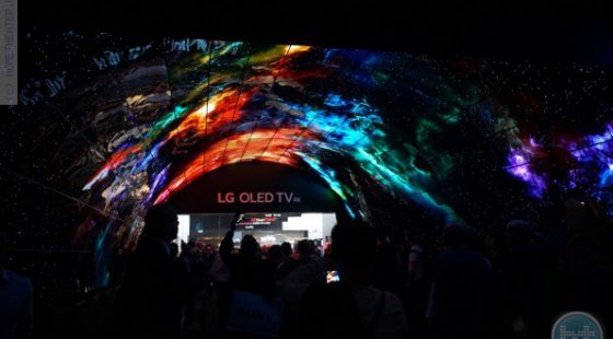 IFA 2017: המסכים בביתן של LG
