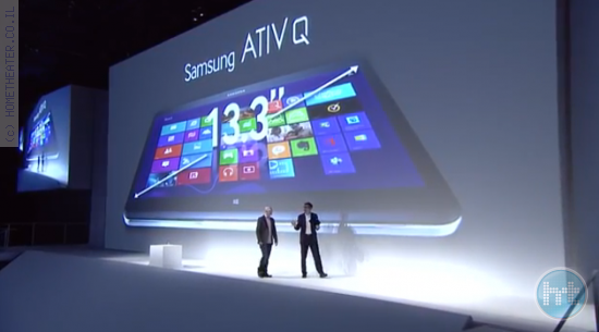 לונדון: סמסונג מציגה את ה ATIV Q. טאבלט עם חלונות ואנדרויד באחד