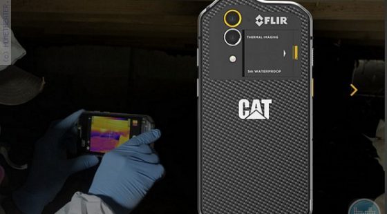 CAT S60 הסמארטפון הראשון עם תצוגה של הדמיה תרמית