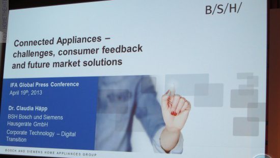 IFA 2013 GPC: חזון הבית הדיגיטלי של B/S/H