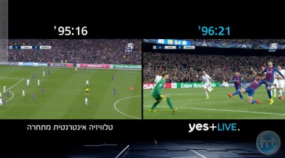 יס משיקה את טכנולוגיית YES+LIVE לצמצם את הדיליי בשידורים חיים