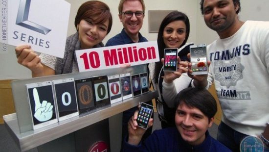 LG מכרה 10 מיליון מכשירים מסדרת L