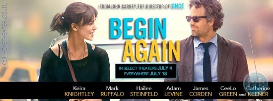 ביקורת: סרט לסופשבוע – התחלה חדשה (Begin Again)