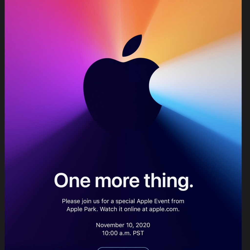 One more thing: אפל עוד לא סיימה