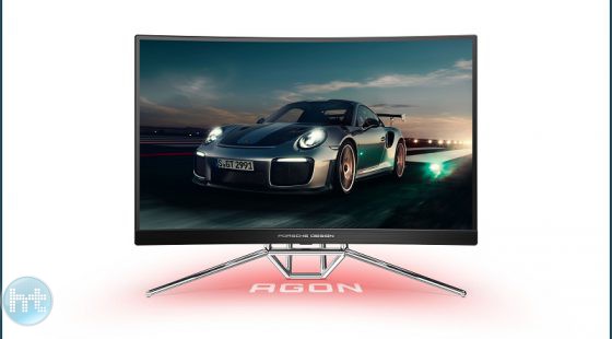 AOC משיקה מסך גיימינג קעור מדגם Agon PD27 בעיצוב Porsche Design