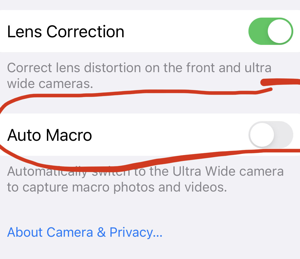 IOS 15.1 מגיעה. תוסיף לכם ProRes ותבטל מאקרו אוטומטית