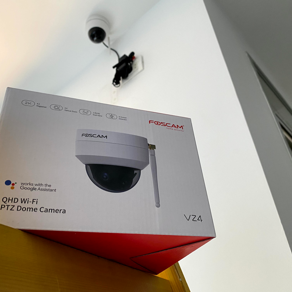 ביקורת: מצלמת אבטחה Foscam VZ4