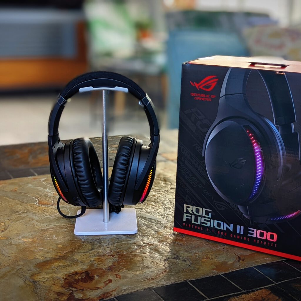 ASUS ROG FUSION II 300: גירסה חדשה לאוזניות הגיימרים המוכרות