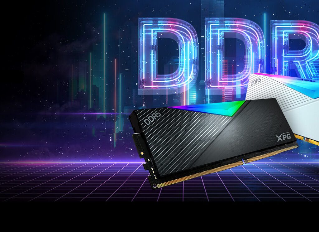 זכרון DDR5 מדגם XPG LANCER RGB 6000MHz