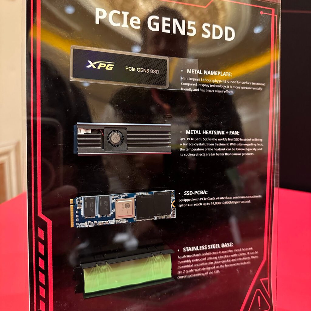תערוכת CES: חברת ADATA מציגה אחסון מבוסס PCIe Gen 5.0, כונן קשיח חיצוני ירוק וכונן חיצוני עם מאוורר מובנה
